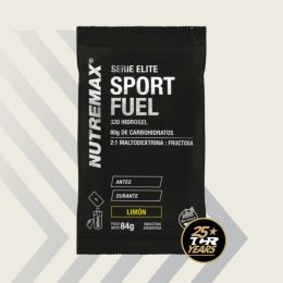 Hidrogel Sport Fuel Serie Élite Nutremax® - 84 g dosis - Limón